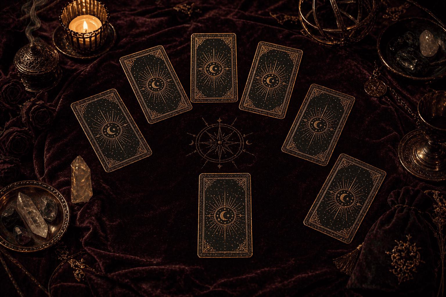 7 Card Horseshoe Spread (Major Read)