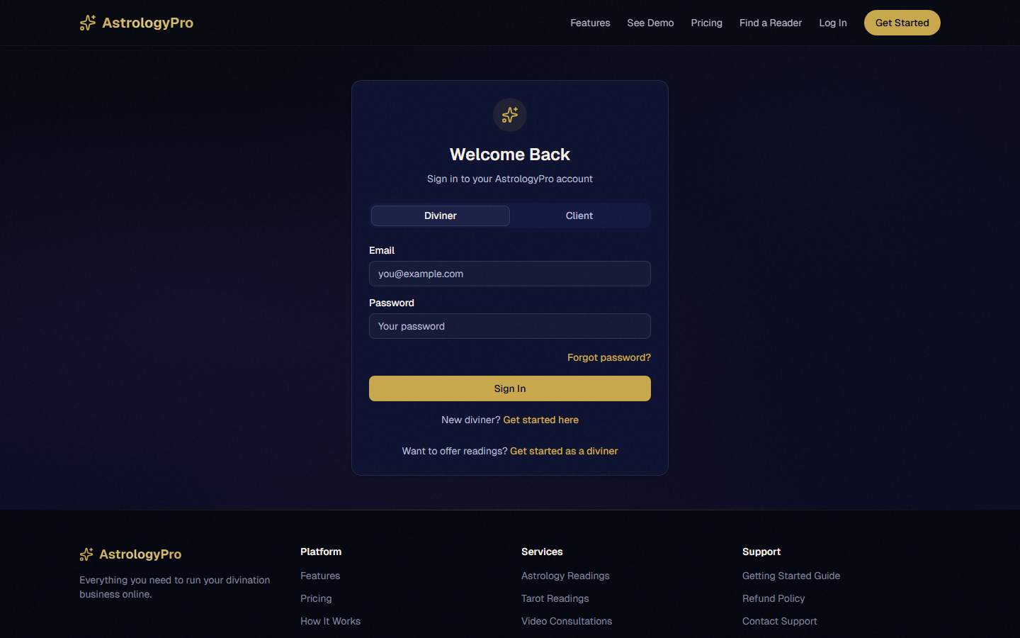 The weekly availability editor with clickable time slots for each day of the week
